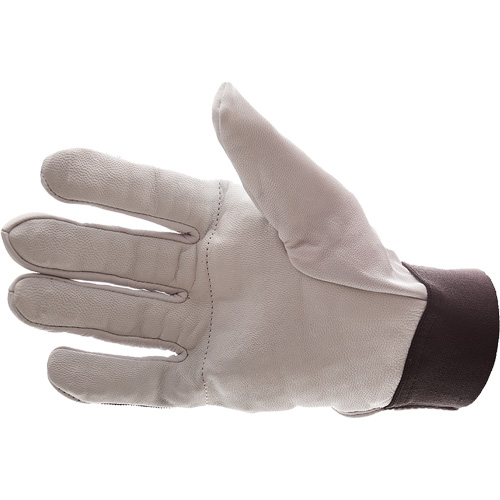 Gants antivibrations Air Glove, Taille Moyen, Paume Cuir perl&eacute; Haskins Industrial Inc.