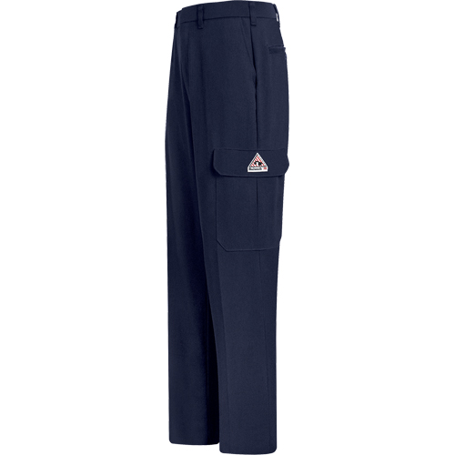 Flame-Resistant Cool Touch&reg; 2 Cargo Pants, 32, x 37, Navy Blue, 10.1 cal/cm² Haskins Industrial Inc.