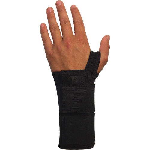 Dual Elastic Wrist Supports, Elastic, Left Hand, Small Haskins Industrial Inc.