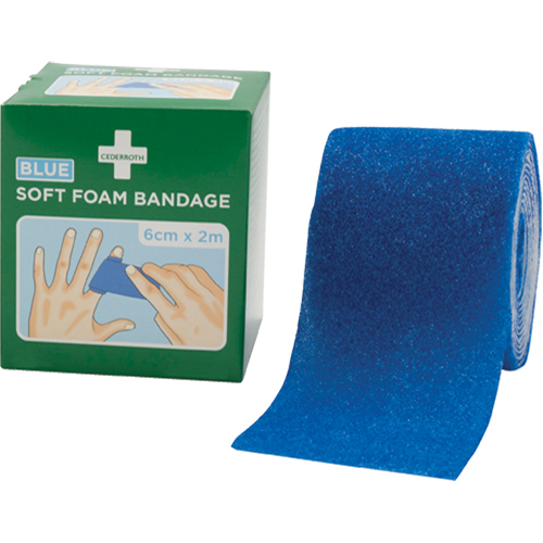 Soft Foam Bandages, Cut to Size L x 2-1/2" W, Class 1, Self-Adherent Haskins Industrial Inc.