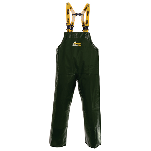 Bristol Bay Bib Pants, Medium, Polyester/PVC, Grey Haskins Industrial Inc.