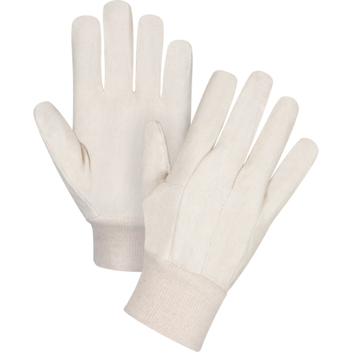 Cotton Canvas Gloves, 8 oz., Large Haskins Industrial Inc.