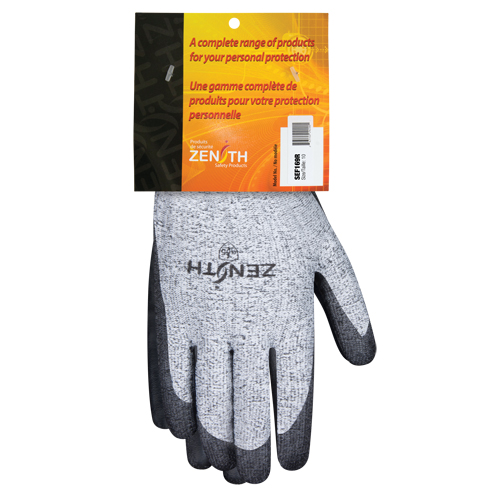 Gants &eacute;lastiques sans coutures r&eacute;sistants &agrave; la coupe, Taille 10, Calibre 13, Rev&ecirc;tement Polyur&eacute;thane, Enveloppe en PEHP, EN 388 niveau 5 Haskins Industrial Inc.