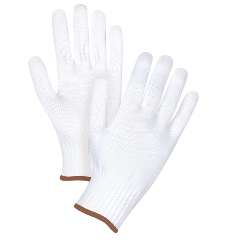 Seamless String Knit Gloves, Polyester, 10 Gauge, Large Haskins Industrial Inc.
