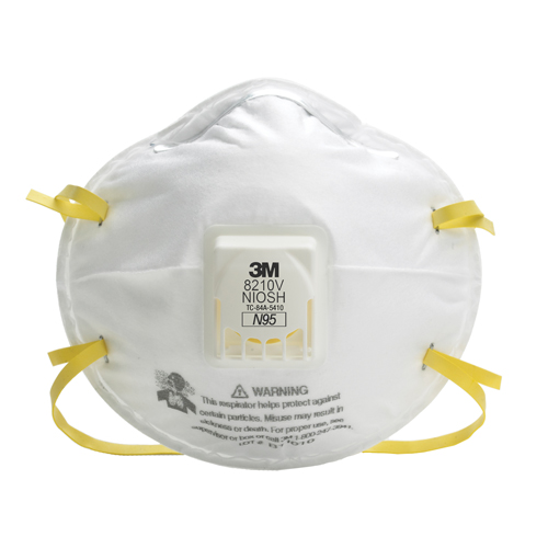 Respirateurs contre les particules 8210V, N95, Certifi&eacute; NIOSH Haskins Industrial Inc.