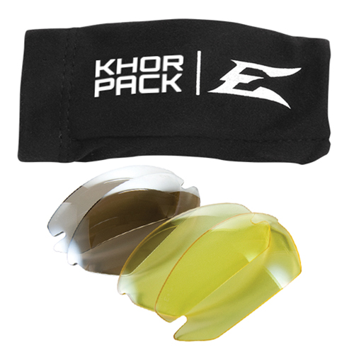 Khor Safety Glasses Replacement Lenses, Anti-Fog/Anti-Scratch, Clear, Khor Haskins Industrial Inc.
