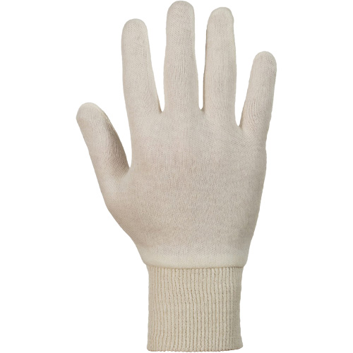 Gants tricot&eacute;s Superior ML80K, Taille unique, Blanc, Non doubl&eacute;, Poignet en tricot Haskins Industrial Inc.