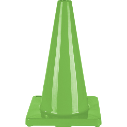 Coloured Traffic Cone, 18", Green Haskins Industrial Inc.