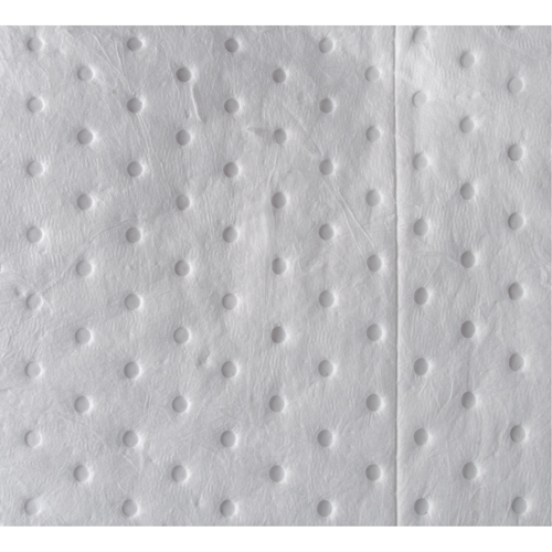 Premium Bonded Sorbent Pads, Oil Only, 15" x 17", 8 gal. Absorbancy Haskins Industrial Inc.