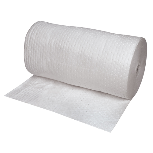 Premium Laminated (SMS) Sorbent Rolls, Heavyweight, 150' L x 30" W, 50 gal. Absorbancy Haskins Industrial Inc.