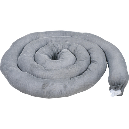 Sorbents Socks, Universal, 40 gal. Absorbancy, 3" W x 10' L, Pack of 10 Haskins Industrial Inc.