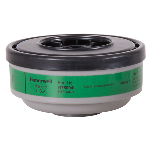 Cartouches pour respirateur s&eacute;rie N de North, Cartouche gaz/vapeur, Ammoniac/M&eacute;thylamine Haskins Industrial Inc.