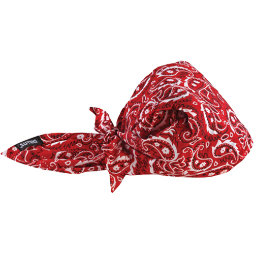 Bandeaux en triangle 6710CT de refroidissement en tissu de serviette Chill-Its, Rouge Haskins Industrial Inc.