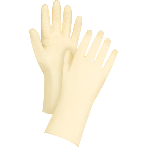 Gants de conserverie, Taille 7, 12" lo, Latex, 18 mils Haskins Industrial Inc.