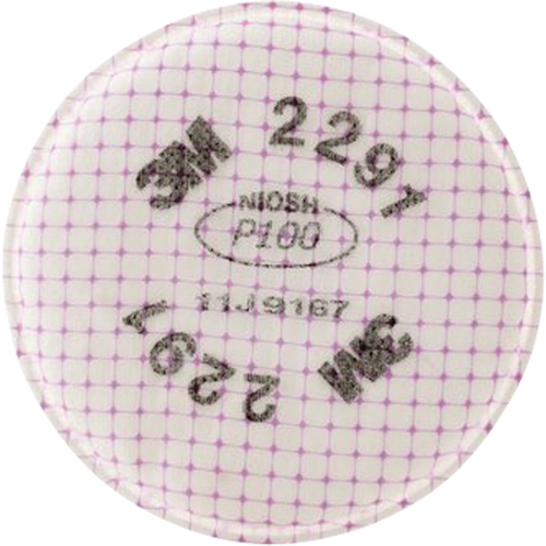 Pr&eacute;filtres pour respirateurs S&eacute;rie 2200, Filtre contre les particules, Filtre P100 Haskins Industrial Inc.