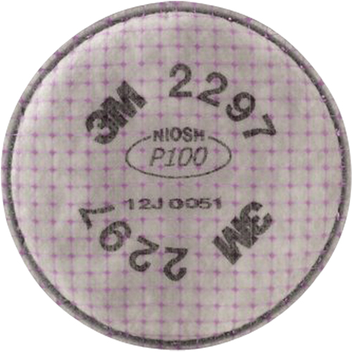 Pr&eacute;filtres pour respirateurs s&eacute;rie 2200, Filtre contre les particules, Vapeurs organiques/P100 Haskins Industrial Inc.