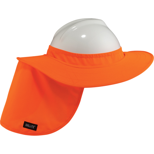 Chill-Its&reg; 6660 Hard Hat Brims, Hi-Vis Orange Haskins Industrial Inc.