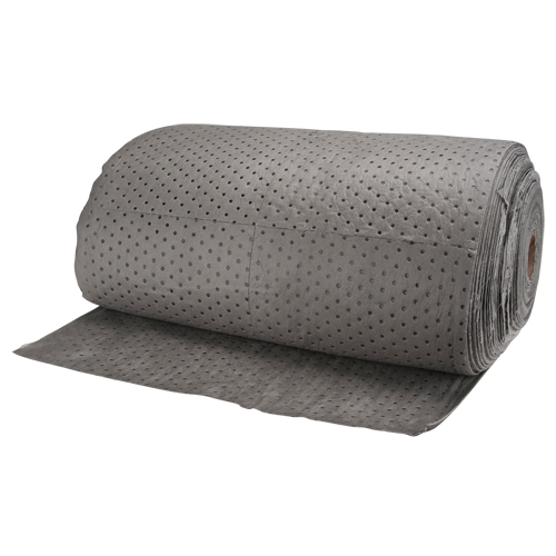 Absorbants pour zones de circulation &eacute;lev&eacute;e, L&eacute;ger, 150' lo x 30" la, Absorption 40 gal. Haskins Industrial Inc.