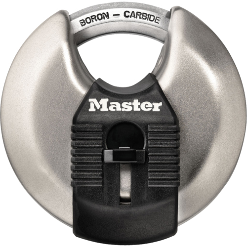 Cadenas prot&eacute;g&eacute; Magnum, Argent, Cl&eacute;s diff&eacute;rentes, Acier tremp&eacute;, Largeur de 2-3/4" Haskins Industrial Inc.