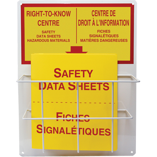 Basket Style Centre Boards, English & French, Binders Included Haskins Industrial Inc.