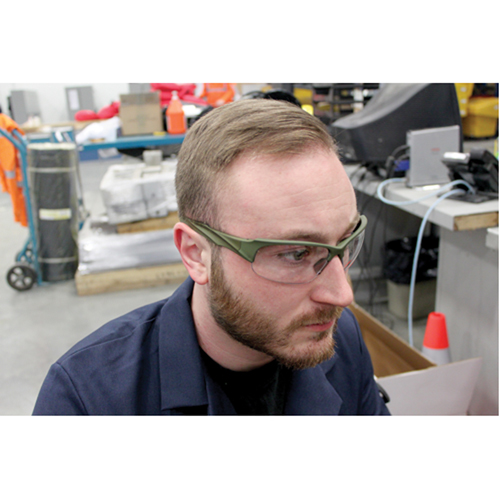 Lunettes de s&eacute;curit&eacute; s&eacute;rie Z2000, Lentille Transparent, Anti-&eacute;gratignures, R&eacute;pond ou surpasse la norme CSA Z94.3 Haskins Industrial Inc.