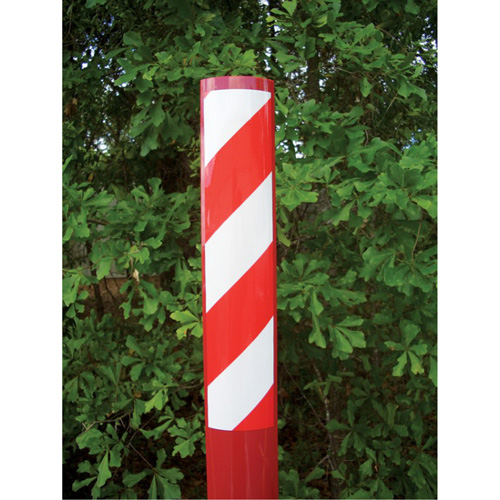 D&eacute;calcomanies pour piquet flexible de marquage Haskins Industrial Inc.