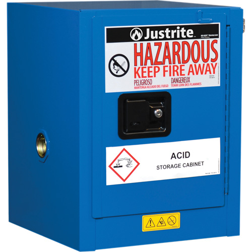 Sure-Grip&reg; Ex Hazardous Material Countertop Safety Cabinets, 4 gal., 17" x 22" x 17" Haskins Industrial Inc.