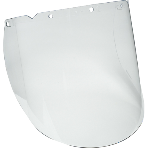V-Gard&reg; Visor for Chemical and Splash Applications, Propionate, Clear Tint Haskins Industrial Inc.