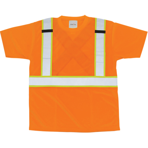 T-shirt conforme &agrave; la CSA, Polyester, Grand, Orange Haskins Industrial Inc.