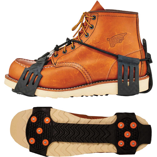 Crampons &agrave; glace ajustables TREX 6310, Acier au carbone, Traction Crampon, Moyen Haskins Industrial Inc.