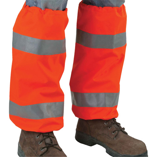 GloWear 8008 Class E High Visibility Leg Gaiters Haskins Industrial Inc.