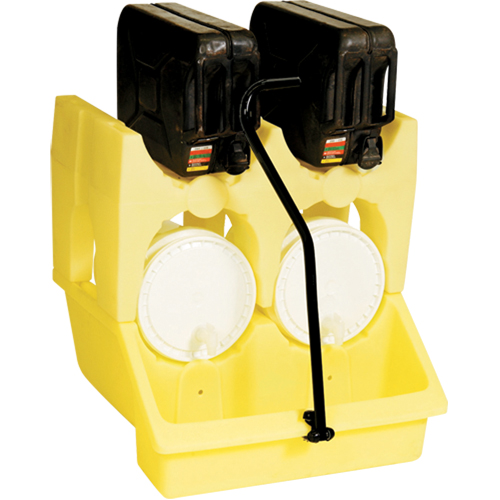 Unit&eacute; mobile Mini-Racker, 31" lo x 29" la x 15,2" ha, 10 gal. US Capacit&eacute; Haskins Industrial Inc.