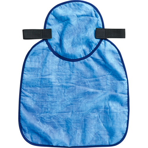 Tampon et voile pour le cou refroidissants pour casque de s&eacute;curit&eacute; Chill-Its 6717CT, Bleu Haskins Industrial Inc.