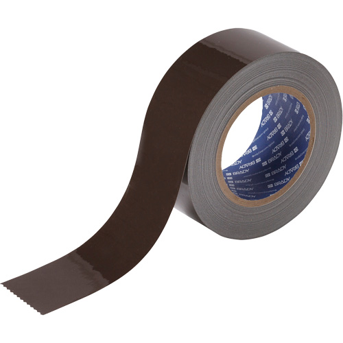 Ruban de marquage pour planchers ToughStripe, 2" x 100', Polyester, Brun Haskins Industrial Inc.