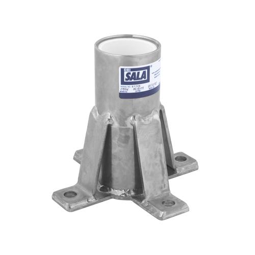 Base de potence pour collier de passage pour installation sur le plancher DBI-SALA Advanced Haskins Industrial Inc.