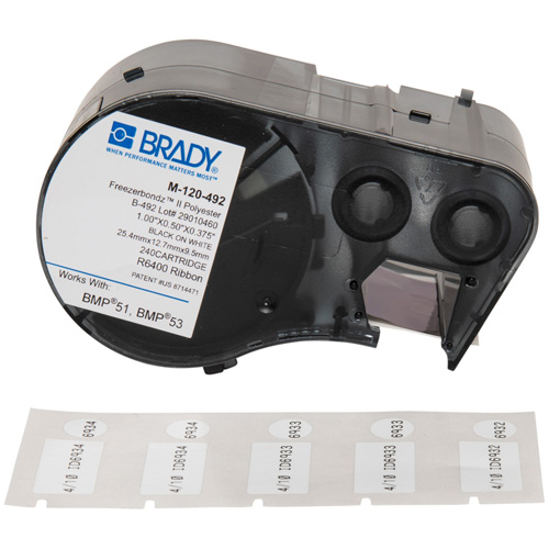 Low Temperature Label Maker Cartridge, Black Haskins Industrial Inc.