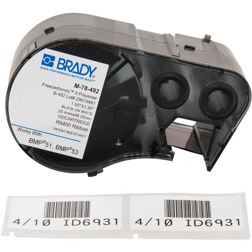 Low Temperature Label Maker Cartridge, Black Haskins Industrial Inc.
