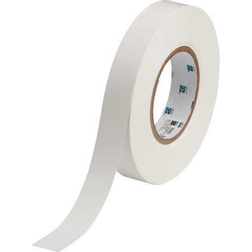 Label Cartridge, Cloth, White, 0.24" Width Haskins Industrial Inc.