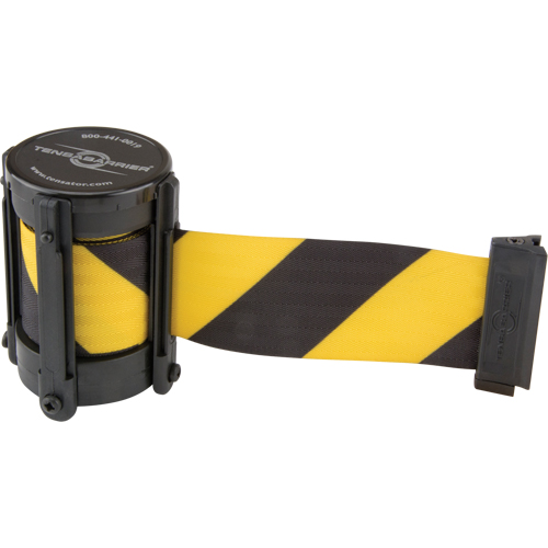 Replacement Cassettes For Utility, Advance & StowAway&reg; TensaBarrier&reg;, 13', Yellow Tape Haskins Industrial Inc.
