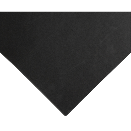 Electrically Conductive Mat No.785, 3' W x 75' L x 3/32" T, PVC, Smooth, Black Haskins Industrial Inc.