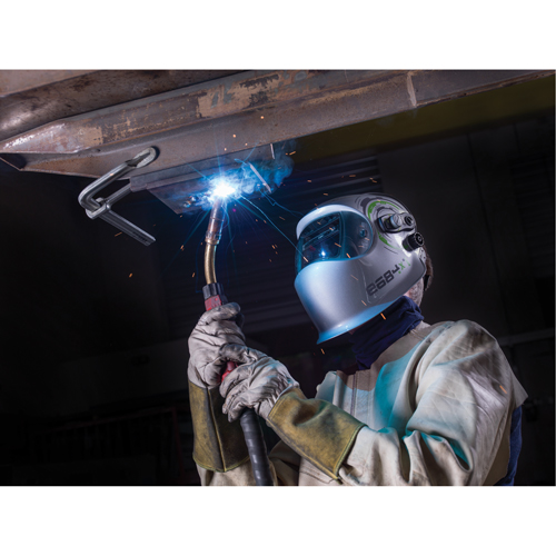 Masques de soudage e684, 3,94" lo x 1,97" la Champ de vision, Teinte 4/5 - 13, Argent Haskins Industrial Inc.