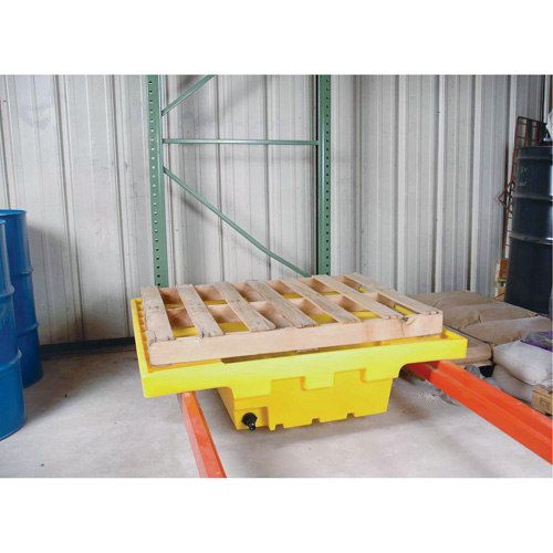 Contenant de confinement Ultra-Rack Sump, 51,5'' lo x 51,5'' la x 12" ha, 66 gal. US Capacit&eacute; Haskins Industrial Inc.