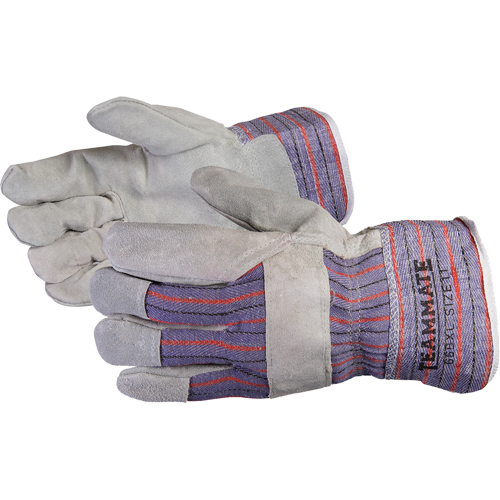 Gants d'ajusteur Endura, T-Grand, Paume en Cuir de vache refendu Haskins Industrial Inc.