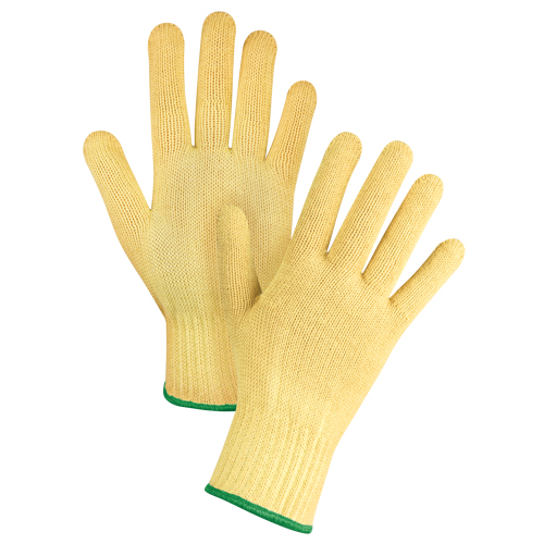 Gants tricot&eacute;s sans couture, Taille Moyen/8, Calibre 7, Enveloppe en Kevlar, ASTM ANSI niveau A2/EN 388 niveau 3 Haskins Industrial Inc.