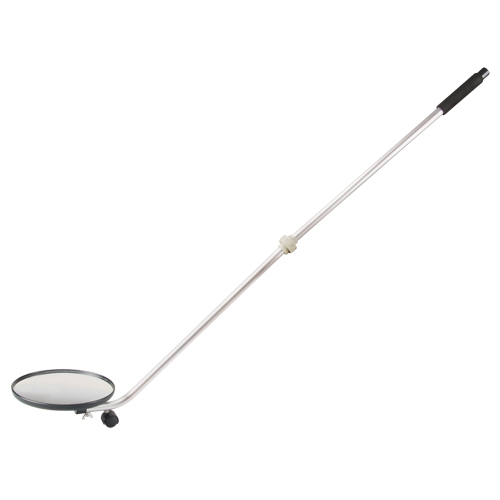 Inspection Mirror, 8.5" dia., Round, 47" Handle Haskins Industrial Inc.