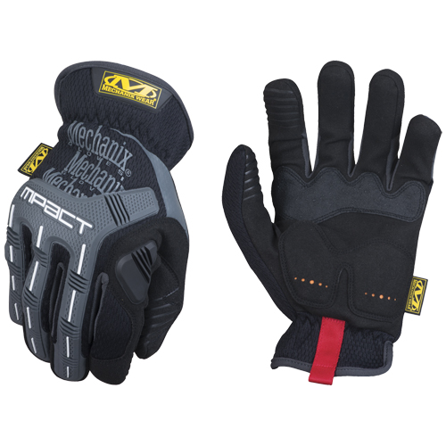 M-Pact&reg; Gloves, Small, Grain Leather Palm, Slip-On Cuff Haskins Industrial Inc.