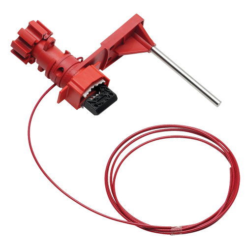 Small Valve Lockout With Blocking Arm, Universal Type Haskins Industrial Inc.