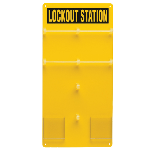 Station de verrouillage, Capacit&eacute; de 24, Cadenas Non compris Haskins Industrial Inc.