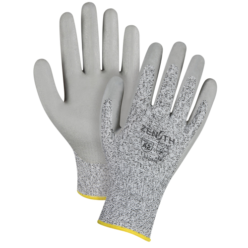 Gants &eacute;lastiques sans coutures r&eacute;sistants &agrave; la coupe, Taille Moyen/8, Calibre 13, Rev&ecirc;tement Mousse de nitrile, Enveloppe en PEHP, ANSI/ISEA 105 niveau 2/EN 388 niveau 3 Haskins Industrial Inc.