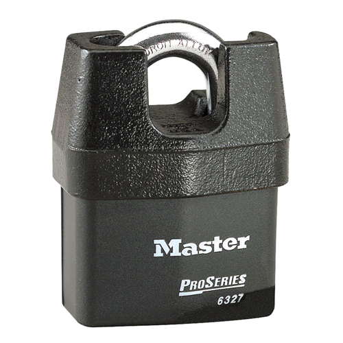 Cadenas prot&eacute;g&eacute; ProSeries, Noir, Cl&eacute;s diff&eacute;rentes, Acier lamin&eacute;, Largeur de 2-5/8" Haskins Industrial Inc.